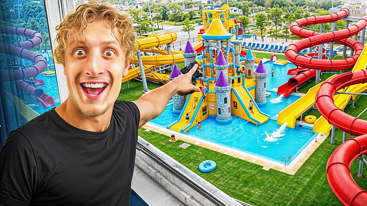 Je Crée Un PARC AQUATIQUE pour mes Abonnés !