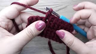 دروس واساسيات تعليم الكروشية للمبتدئين حتى الاحتراف : درس 3 - غرزة الحشو  crochet for beginners