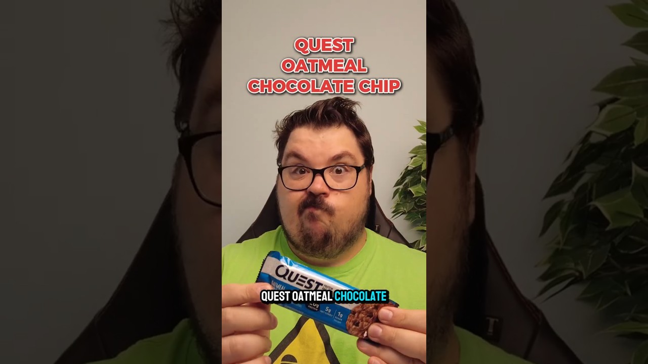 Quest Oatmeal Chocolate Chip | Chonk Snack Review Ep. 34 | Quest Week