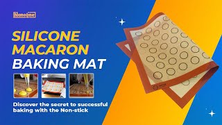 Silicone Macaron Baking Mats for perfect delicate baking  🌟