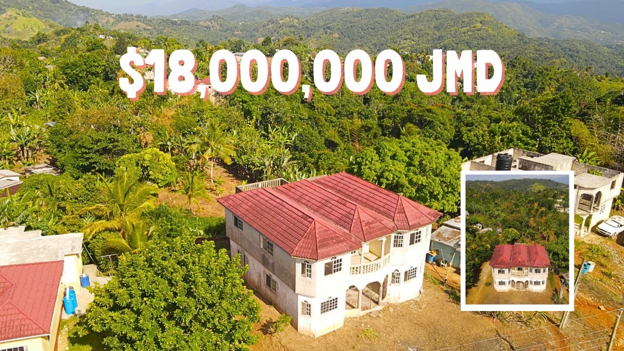 6 bedhouse with Spectacular Views on Jamaican Country Side FOR SALE