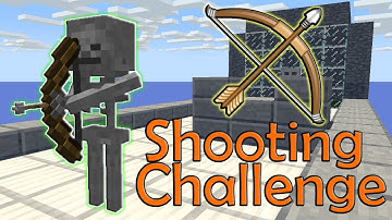 Monster School: SHOOTING CHALLENGE WITH BOW & ARROW - Minecraft Animation