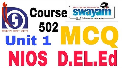 Course 502, Block-1 MCQ Question and Answer (Bangla)