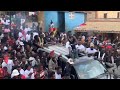 Black Sherif storms Konongo Zongo in longest Convoy & Chief Palace after winning VGMA grand Award