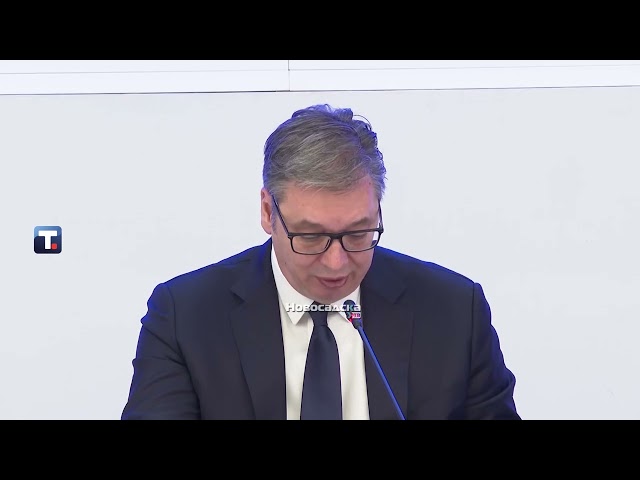 Vučić se sastao sa privrednicima u Privrednoj komori Srbije