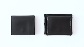 How-to 28 ミニ財布の比較 vol.2｜SMALL FOLD WALLET or MONEY CLIP WITH COIN POCKET