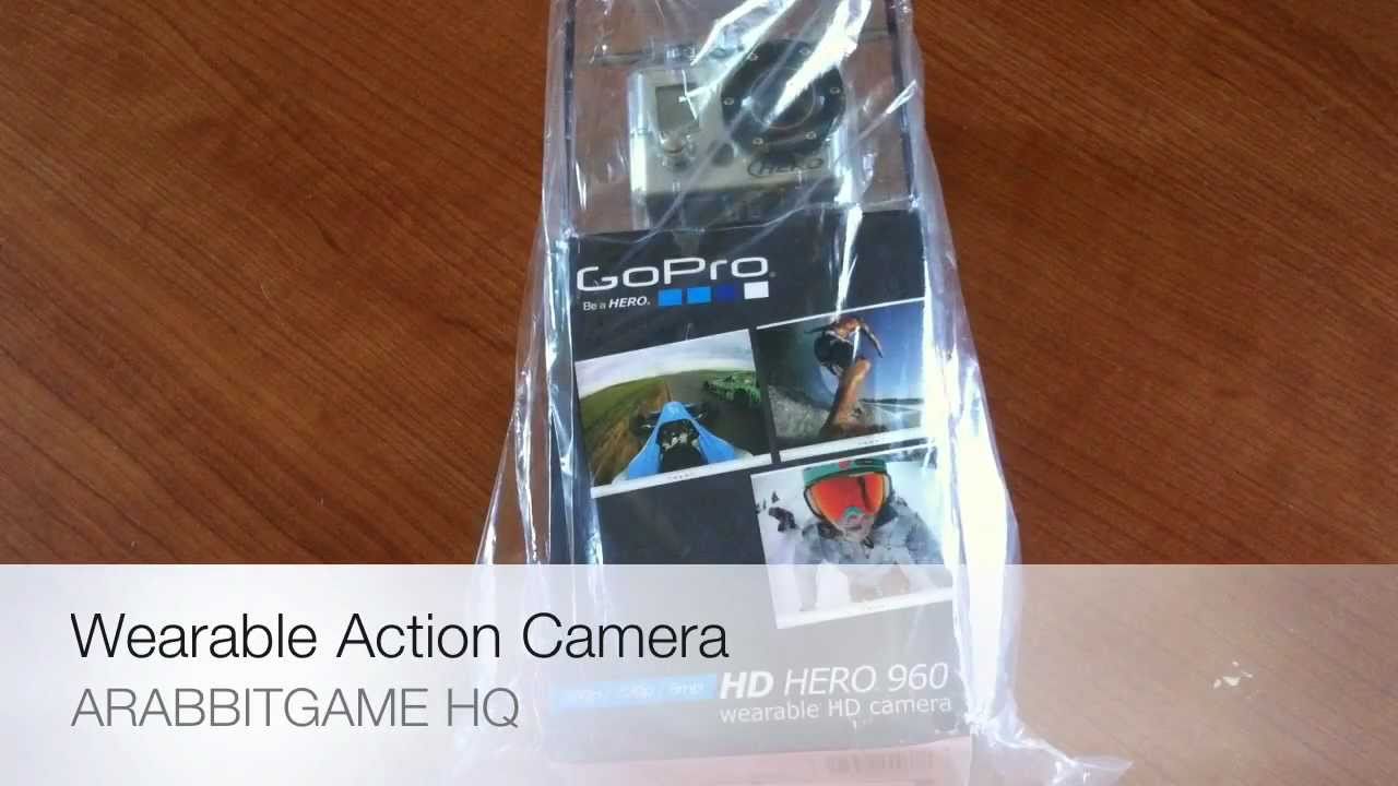 Go Pro HD Hero 960 Wearable Camera [Unboxing]