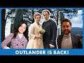 We Speak To The STARS About Old Enemies &amp; New Problems | Outlander Insider | HELLO!