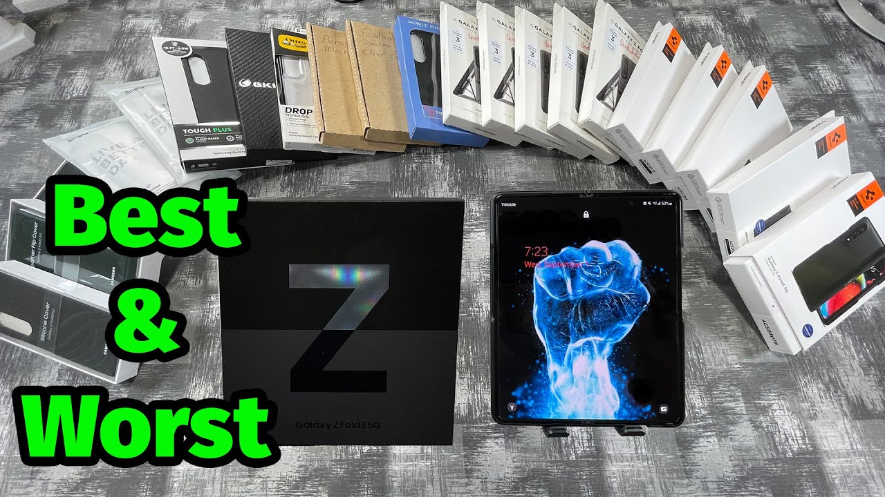 Best And Worst Cases For Samsung Galaxy Z Fold 3
