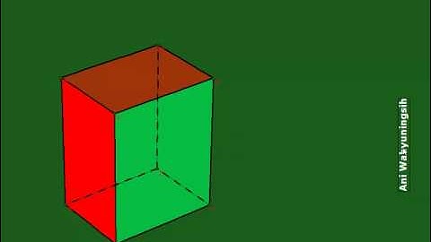 Tutorial mencari Luas dan Volume Balok