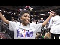 Jr. NBA Reporter Miles Brown goes All-Access ahead of Finals Game 3 in Cleveland