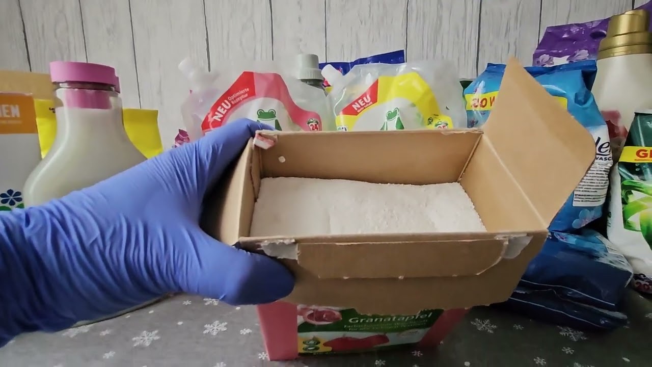 Запасы средств для стирки. Ноябрь 25