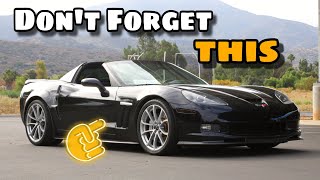 All C6 Corvette Owners Must Do THIS First!