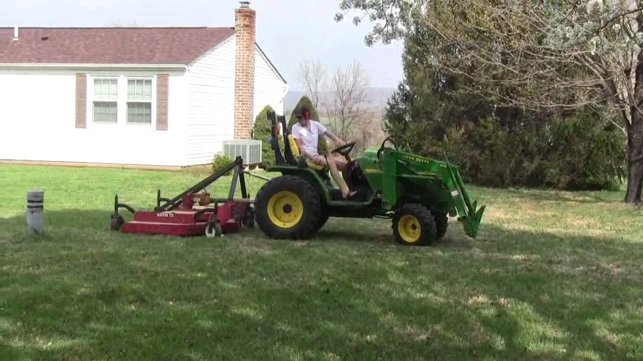 John Deere 4115 - YouTube