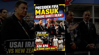 FIFA President Infantino Enters Iran's Locker Room! What happened? #iran #football #videoshort #s...