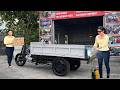 GIRL'S CHALLENGE: Installing a truck bed and welding hooks for a three-wheeled vehicle.🛺🛺🛺