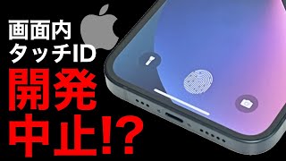 iPhone 画面内タッチID開発中止?!今後はFaceIDのみの可能性 iPhoneの今後を考察する