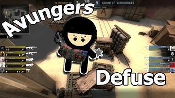 CS:GO Avungers Ninja defuse Montage #1