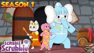 CRAYOLA  SEASON 1  MOVIE MAGIC MASHUP | Scribble Scrubbies | Cartoons for Kids
