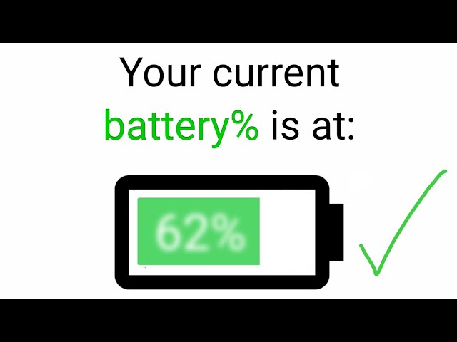 This video will accurately guess your battery percentage % class=