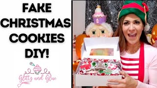 Fake Christmas Cookies, Fake Bake Sweets