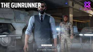 How to complete The Gunrunner | HITMAN | Elusive Target | SASO | Default Equipment