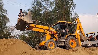 JCB Backhoe: Precision Ground Leveling Mastery in Action