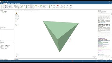DesignSpark Mechanical Tutorial Sketch Plane