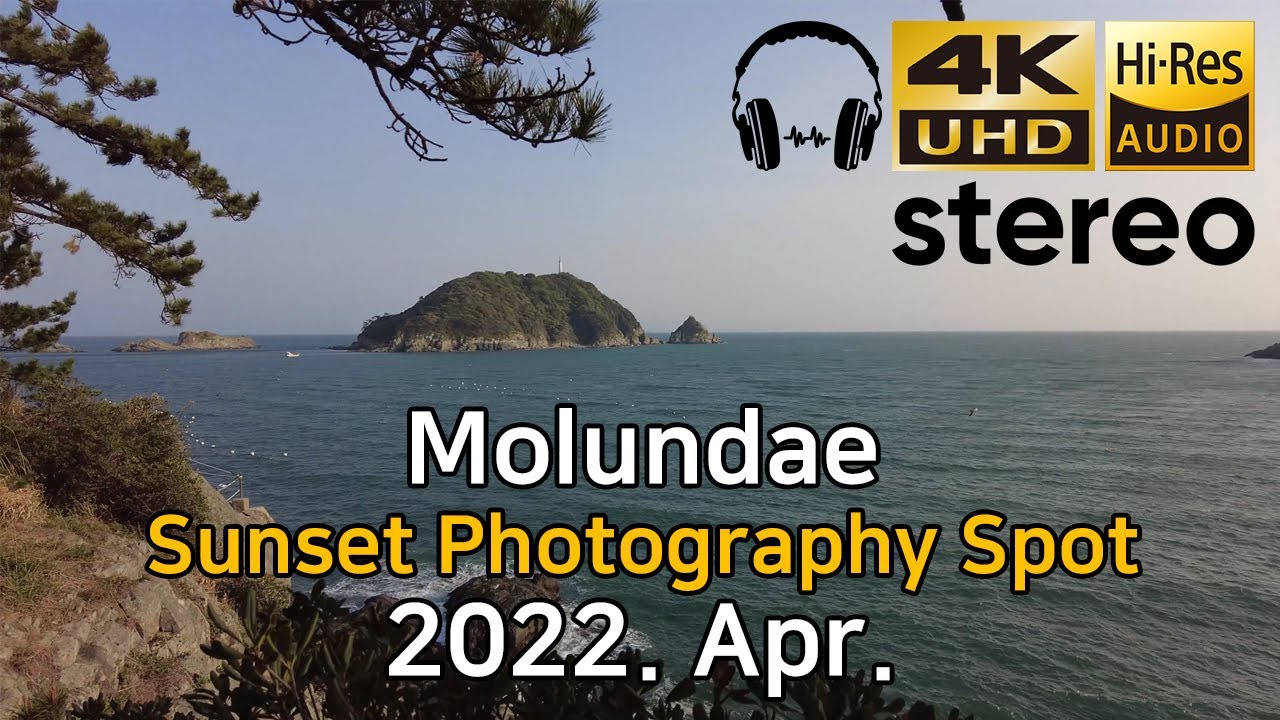 Molundae, where Armed Spies Infiltrated, Busan Korea Walk, 2022. Apr. 【4K】