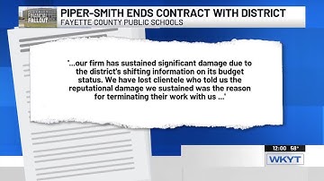 Contract between FCPS and lobbying firm ending early