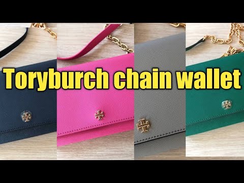 Tory Burch Emerson Micro Wallet Black