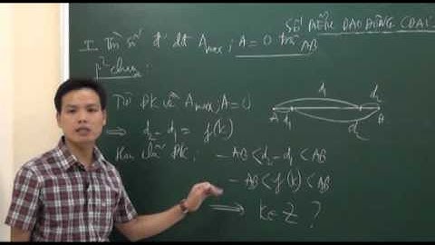 1  TH Hai nguồn cùng pha   ngược pha