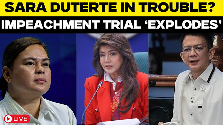 Sara Duterte Impeachment Trail Live | LIVE Opening VP Sara Duterte's Trial | Francis Escudero