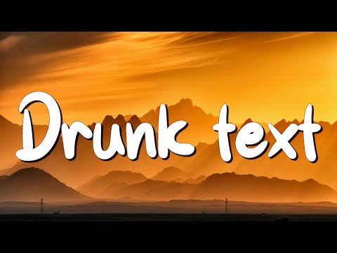 Drunk text - Henry Moodie (lyrics) || Justin Bieber, Charlie Puth... (MixLyrics)