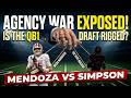 EXPOSED! The TRUTH Behind the Mendoza vs Simpson Draft War! #football #indianahoosiers #alabama