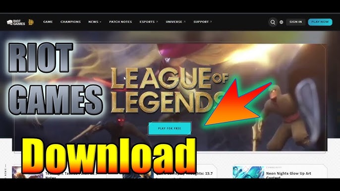 Get started: How to download League of Legends - Jaxon