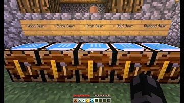 Minecraft Buildcraft Tutorials: How to craft Gears - Dormphood