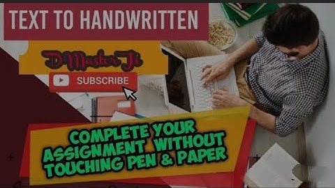 how to convert text to handwriting by  easy method !! #officialnabiya