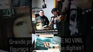 Grande presença na LIVE NO VINIL!