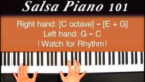 Salsa Piano 101 - Salsa Piano Has Never Been So Easy!