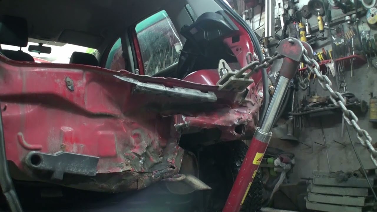 самодельный кузовной стапель (рамный)