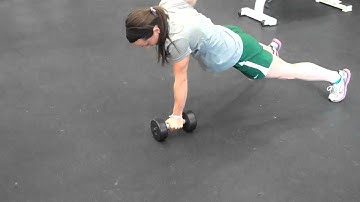 Renegade Rows w  Push up