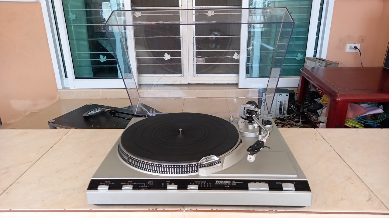 ทดสอบเครื่องเล่นแผ่นเสียงรุ่นใหญ่ออโต้ไดเร็กไดร์สวยเสียงดีเสียงสดใส TECHNICS SL-5300 MADE IN JAPAN