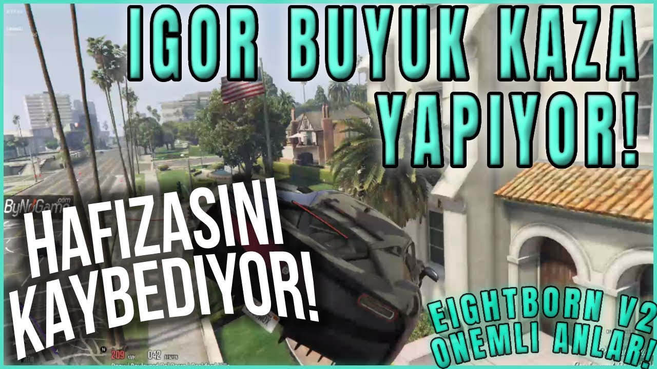 İgor Büyük Kaza Geçiriyor ! Hafızasını Kaybediyor ! | Eightborn V2 Önemli Anlar !