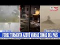 Feroz tormenta azotó a varias regiones de China