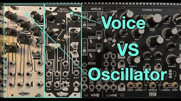 Voice VS Oscillator - Manis VS Ataraxic