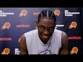 Devin Booker on outlook of the team & Rasheer Fleming on upcoming road trip | Media Availability