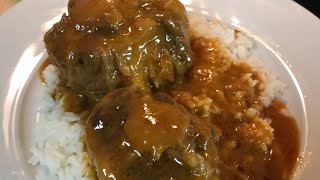 OLD SCHOOL SMOTHERED OXTAILS WITH WHITE RICE( FOR A NEIGHBORS DINNER PARTY)