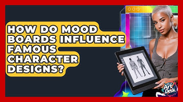 How Do Mood Boards Influence Famous Character Designs? - The Virtual Art Desk