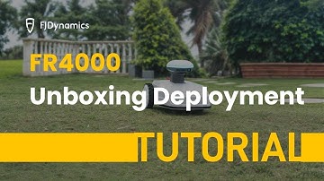 FJD FR4000 Robotic Mower Quick Start Guide
